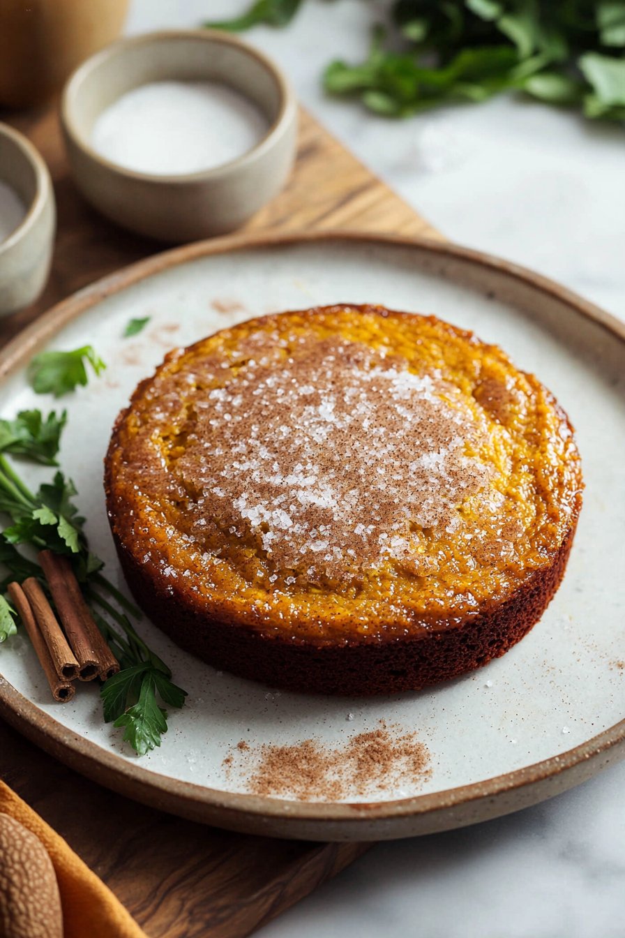 Kürbis-Snickerdoodle-Snackkuchen