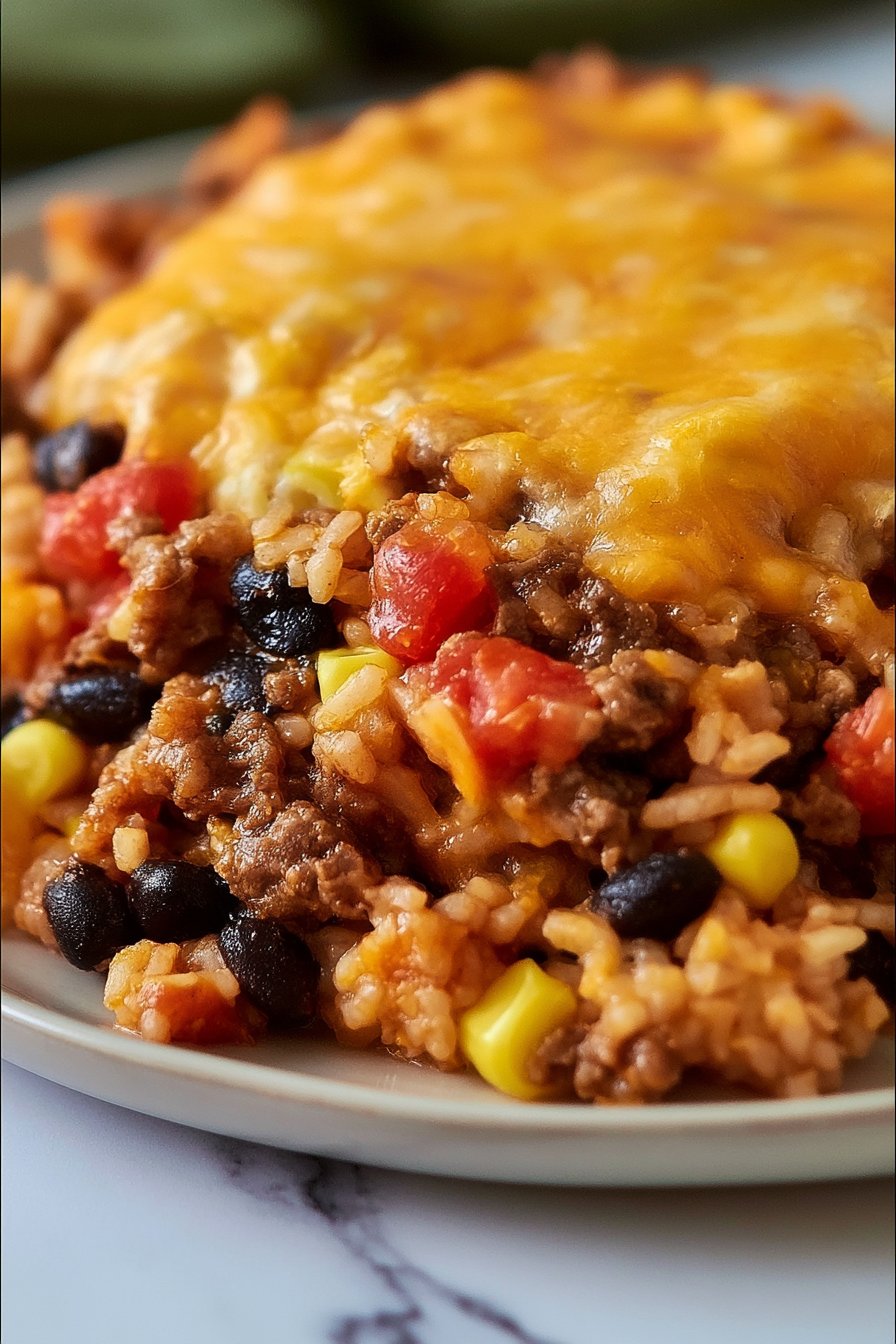 Beef Enchilada Casserole