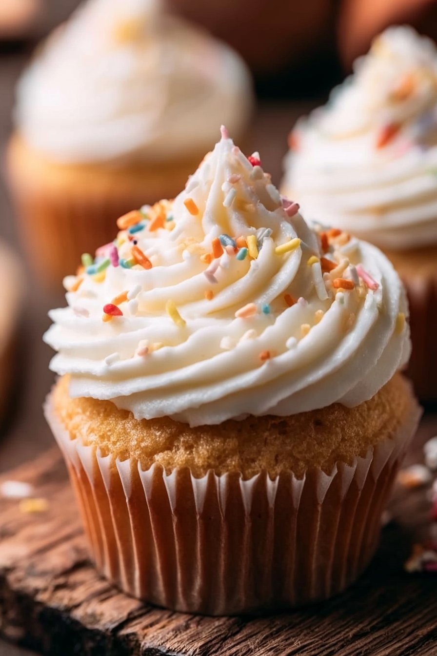 Gluten Free Vanilla Cupcakes