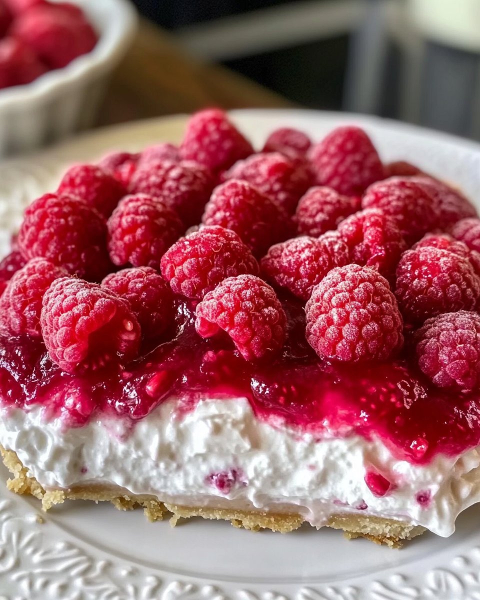The Most Amazing Raspberry Cream Pie Recipe