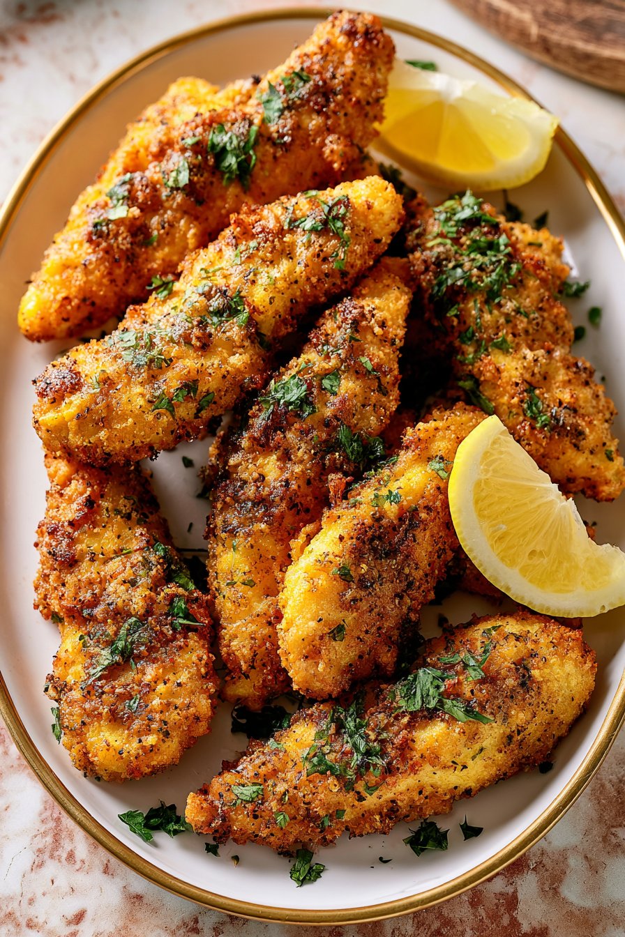 Air Fryer Lemon Pepper Chicken Tenders