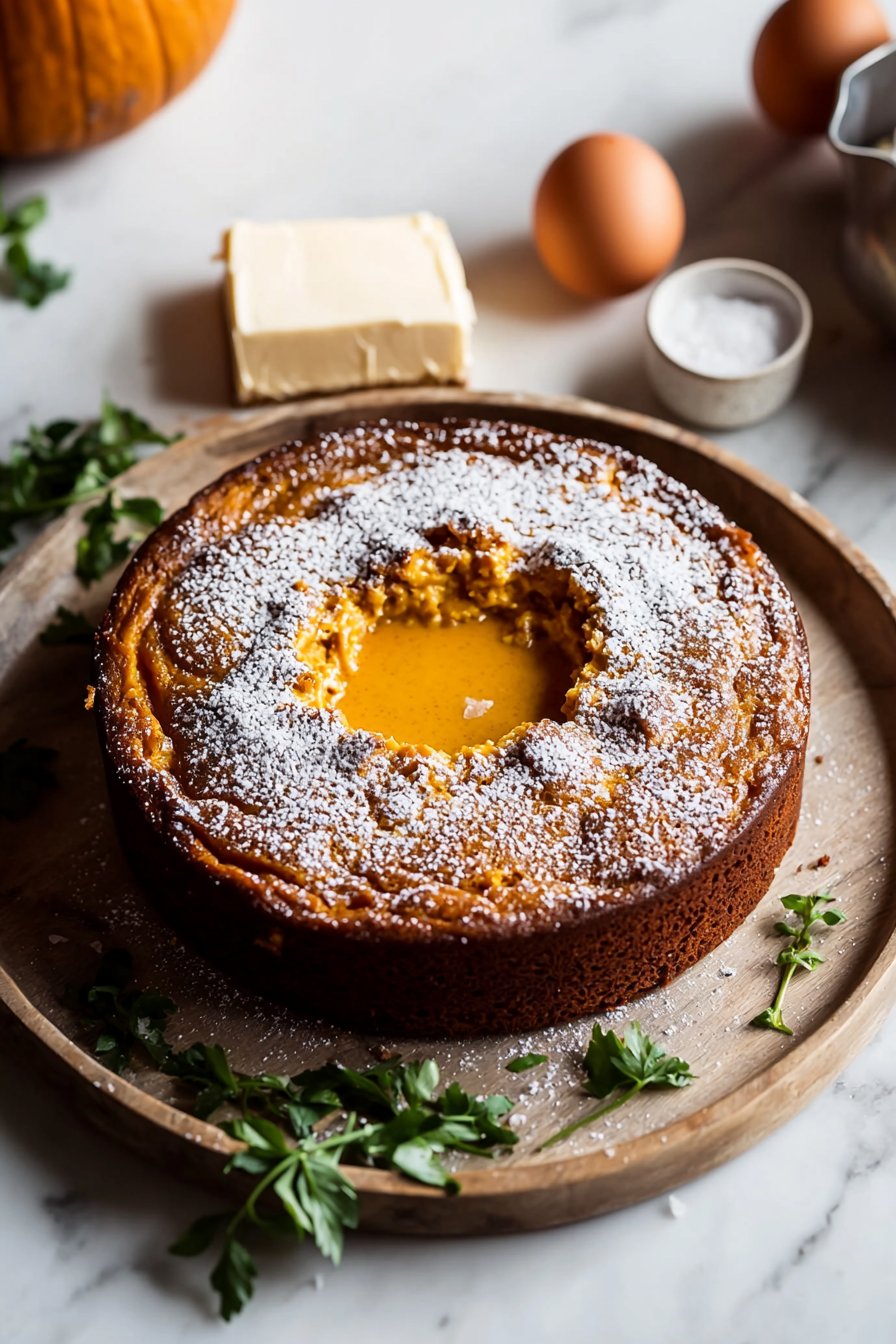 Delicious Pumpkin Gooey Butter Cake
