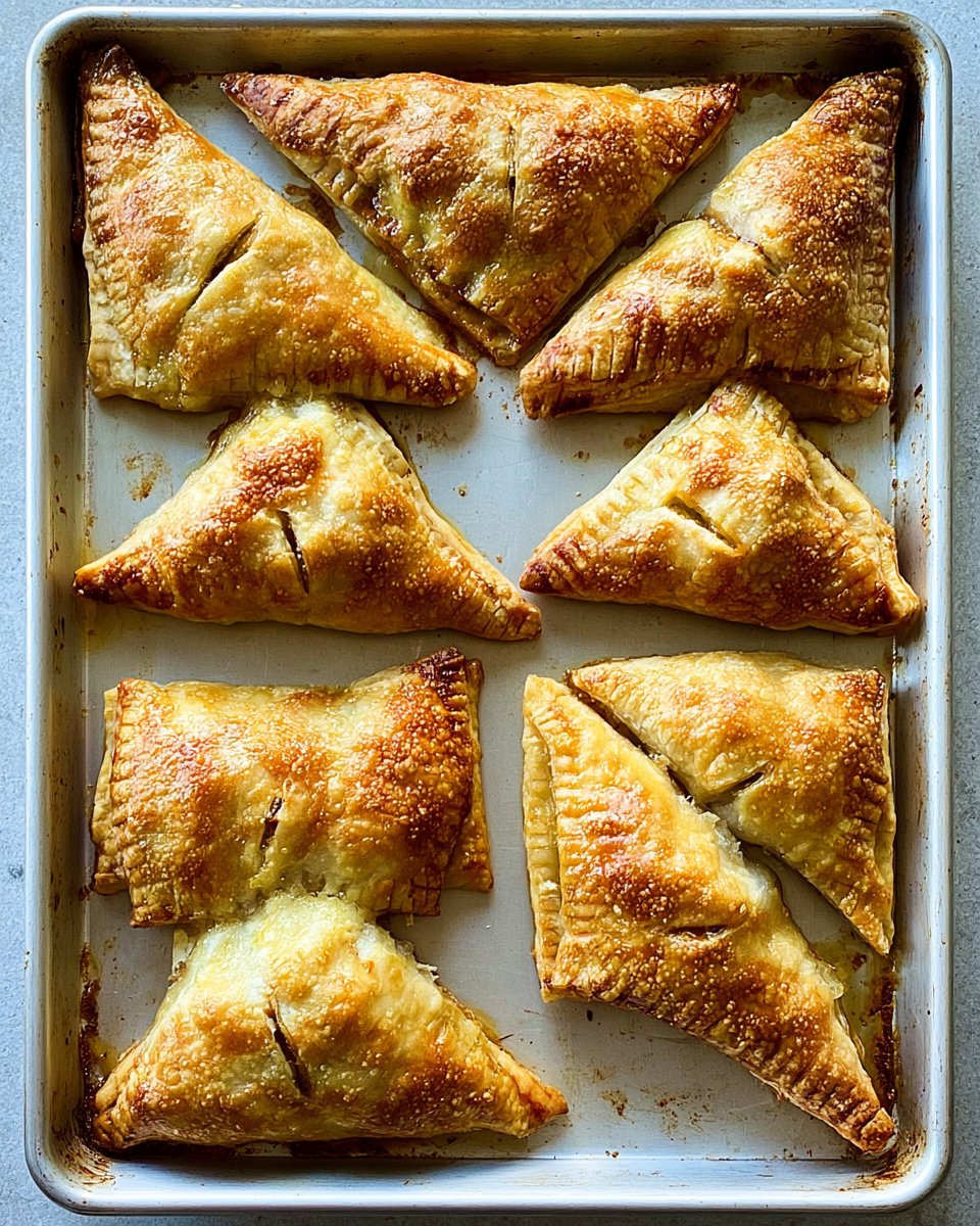 Butterscotch Pear Turnovers