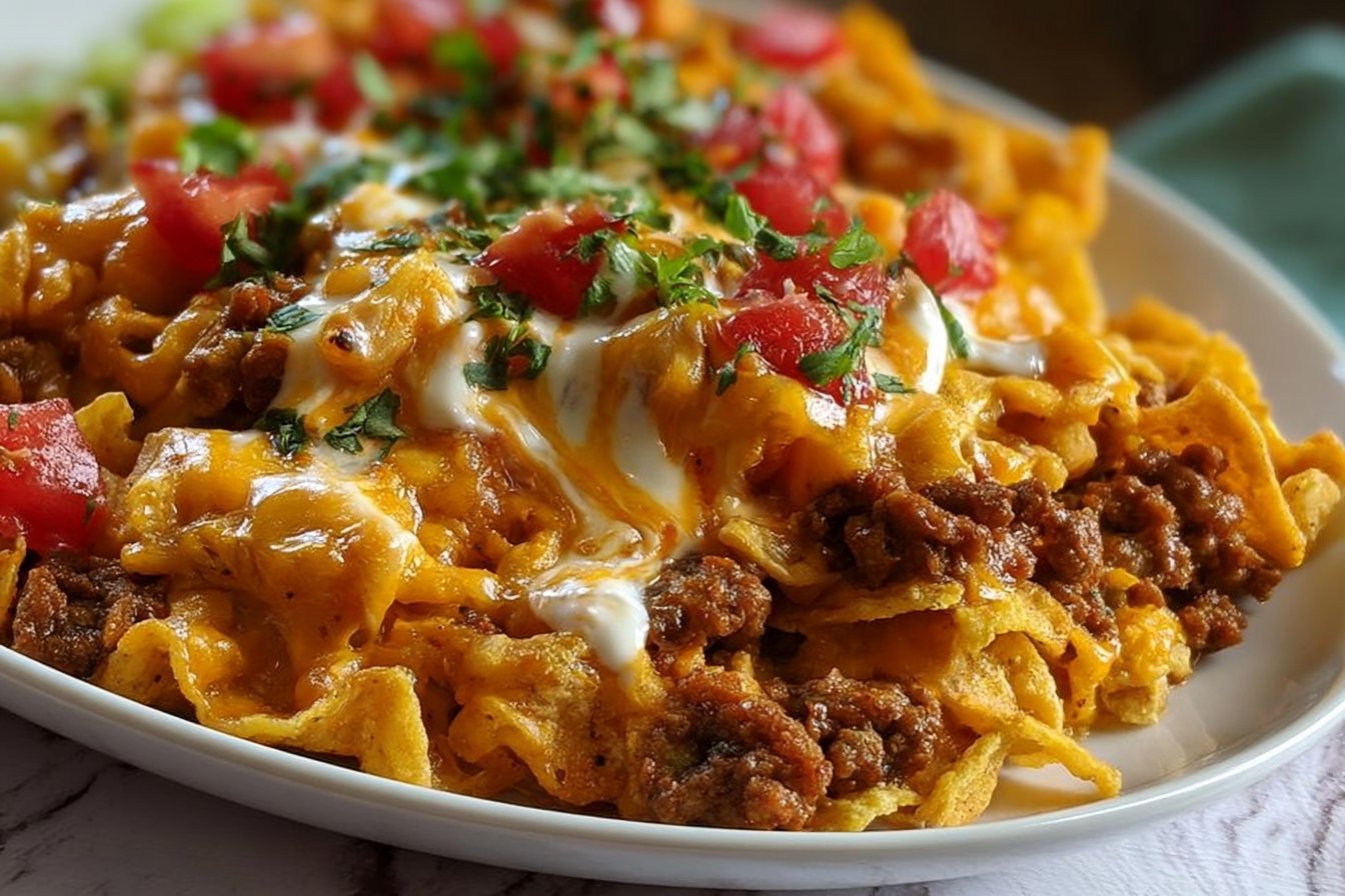 Walking Taco Casserole
