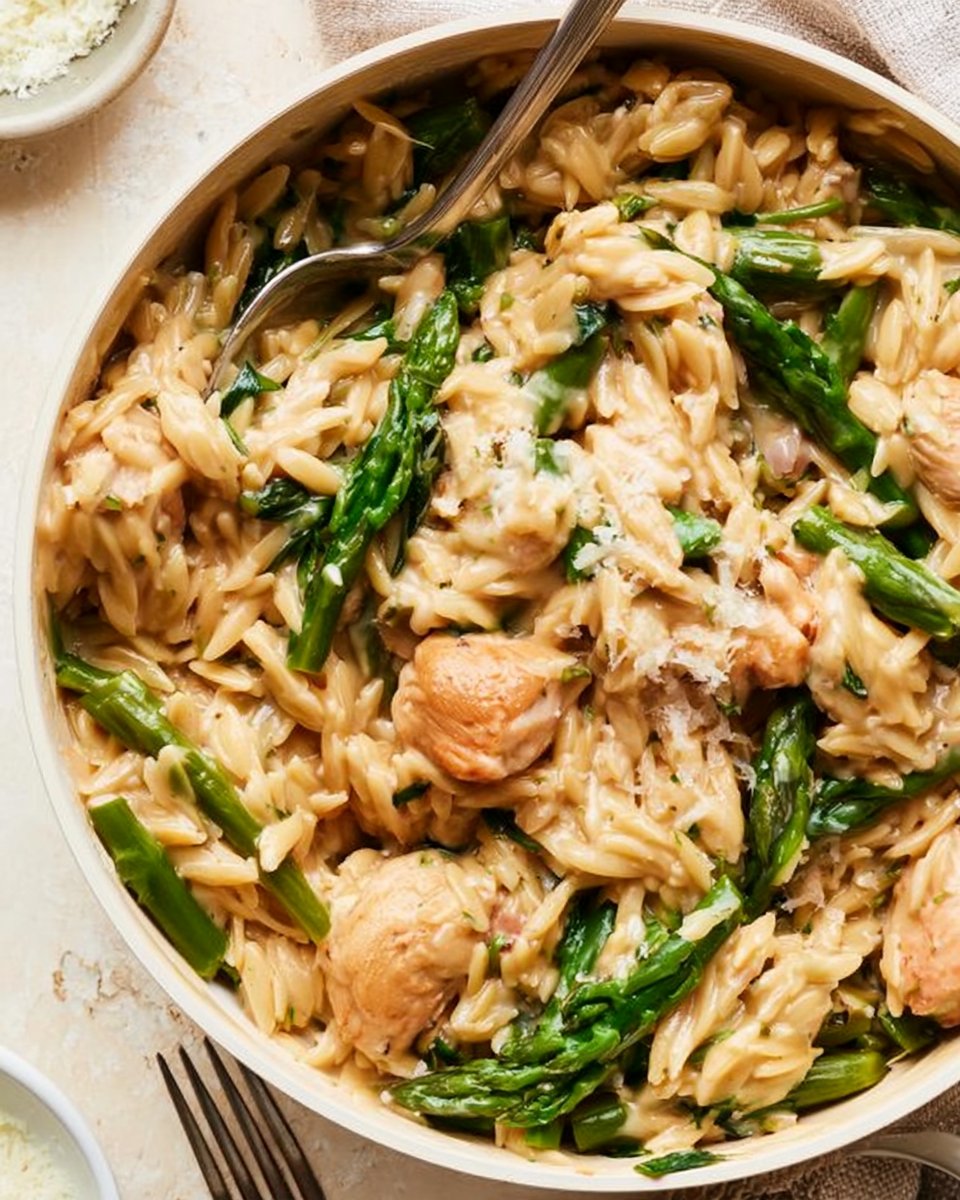 Protein-Packed Chicken Orzo