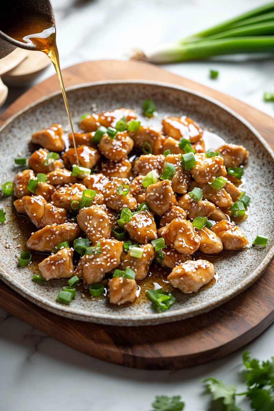 Easy Honey Sesame Chicken