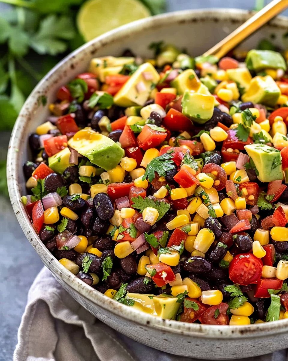 Simple Black Bean and Corn Salad