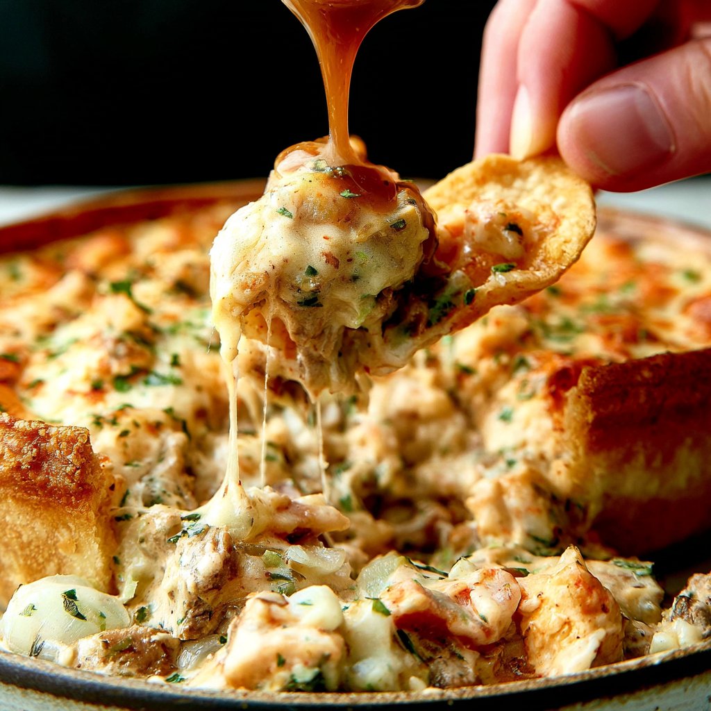 Philly Cheesesteak Dip