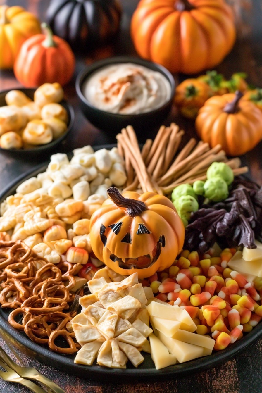 Halloween Party Snacks Platter