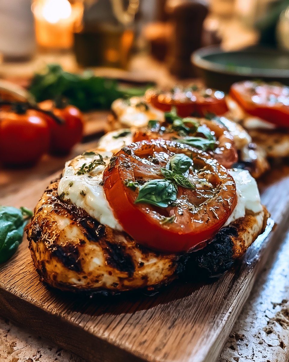 Grilled Chicken Caprese Recipe