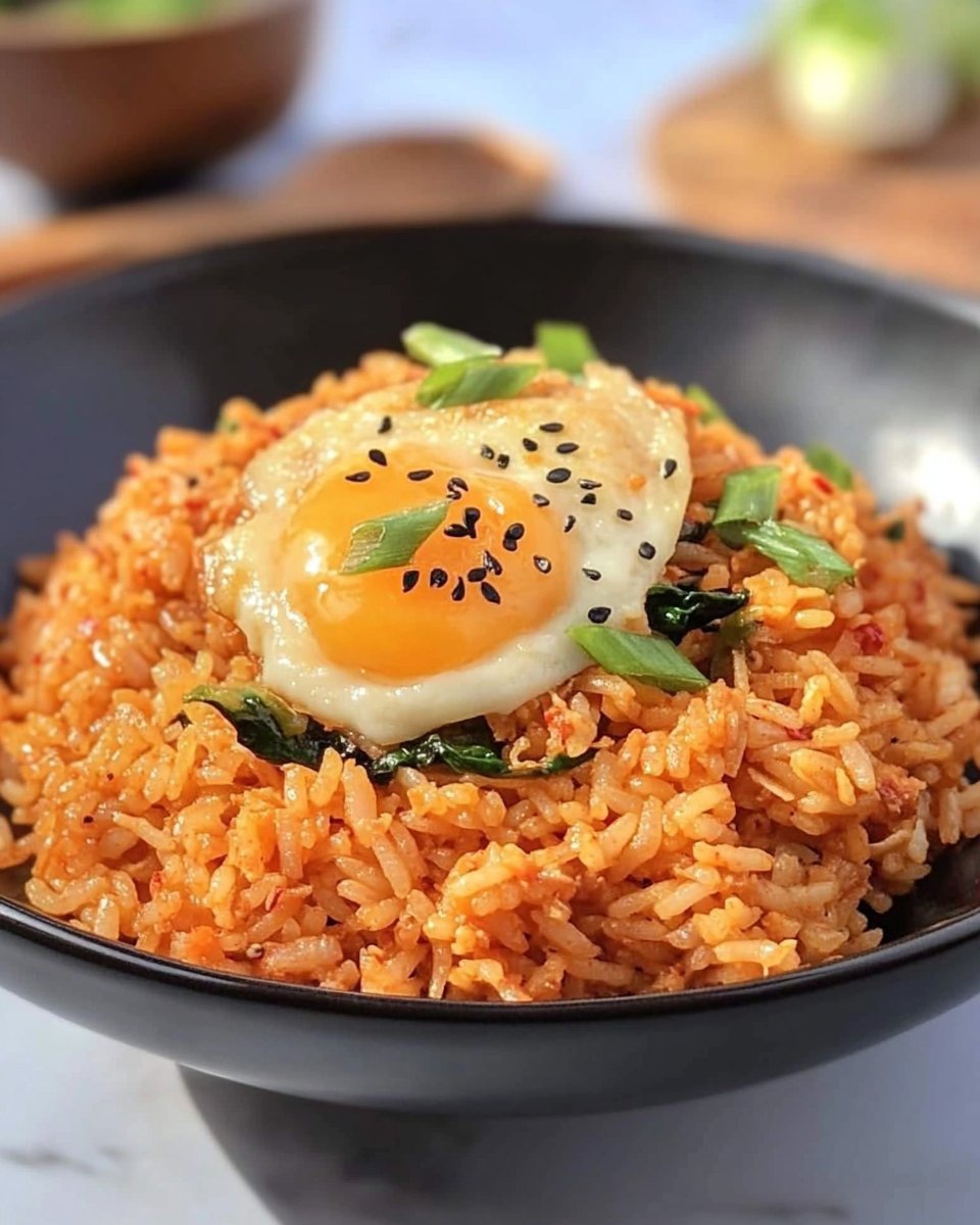 Tangy & Spicy Kimchi Fried Rice
