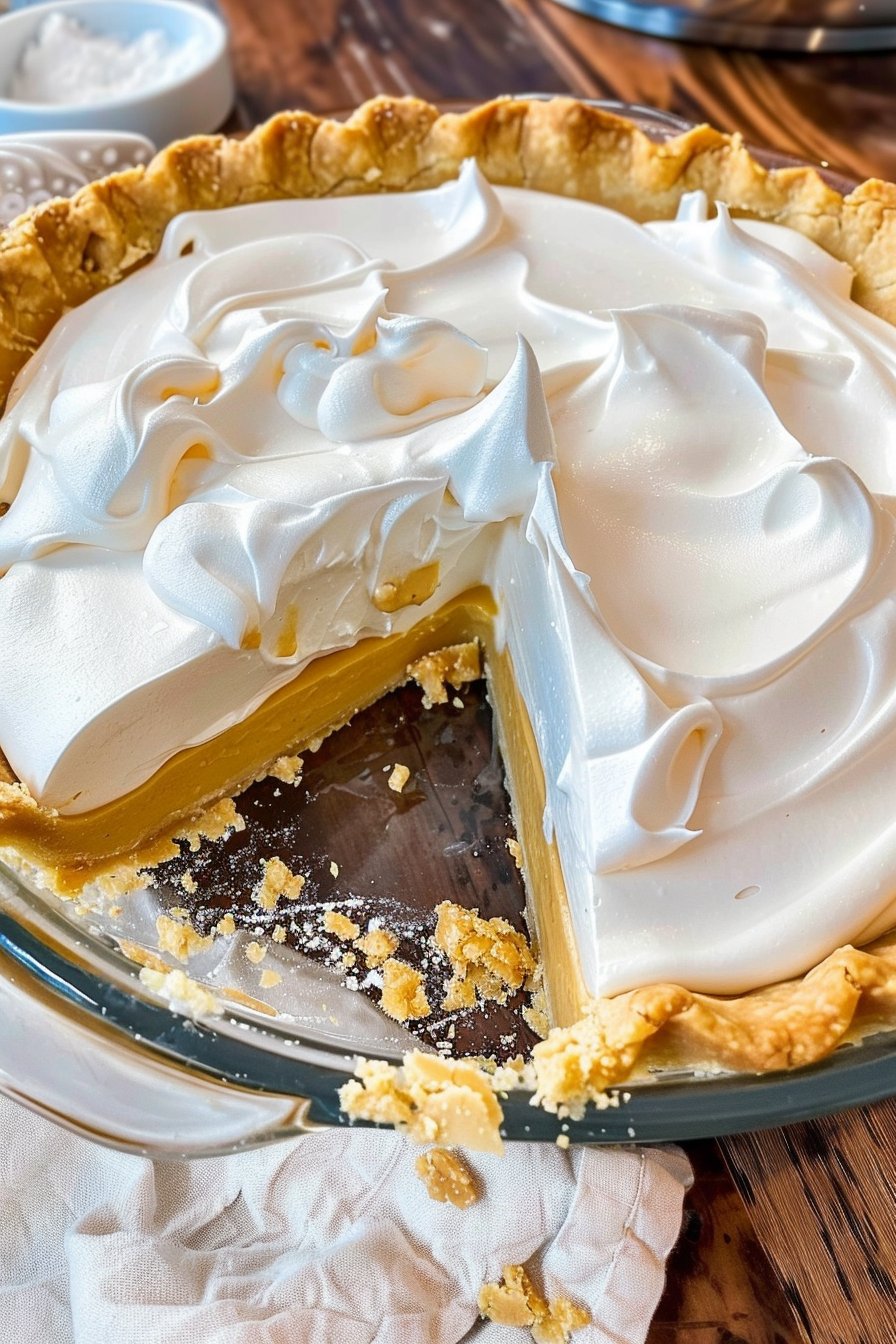 Creamy Homemade Butterscotch Pie