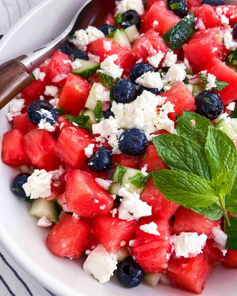Watermelon Feta Salad