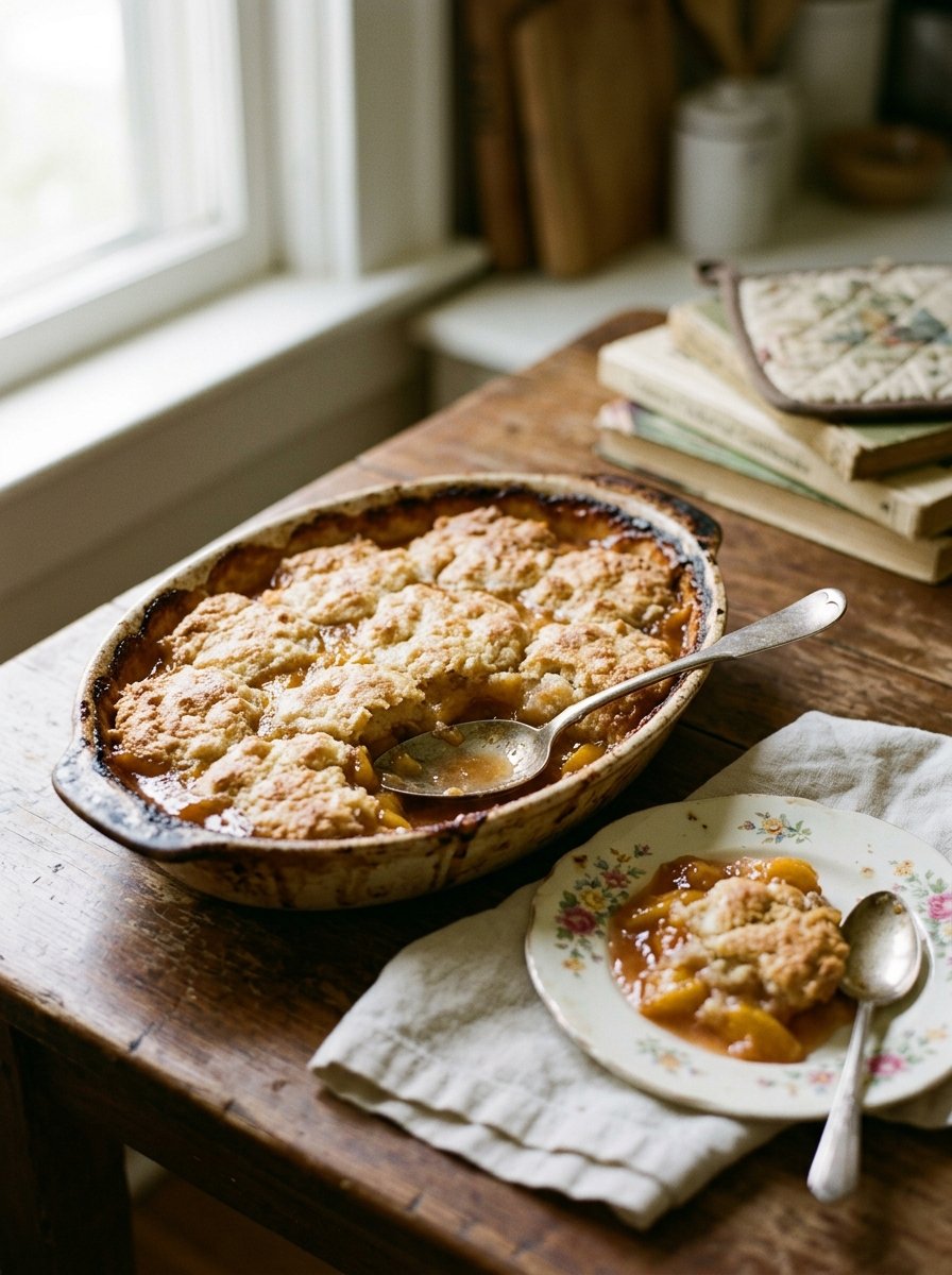 SOUTHERN PEACH COBBLER