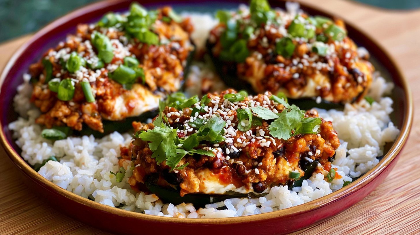 Ground Chicken Chiles Rellenos for a Flavorful Health Dinner