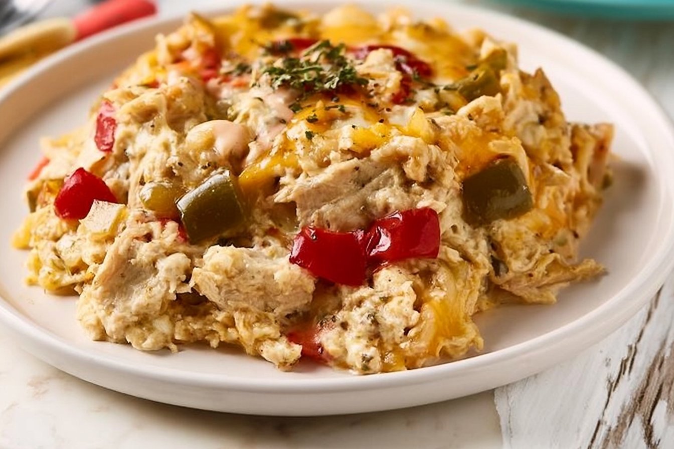 Chicken Fajita Casserole
