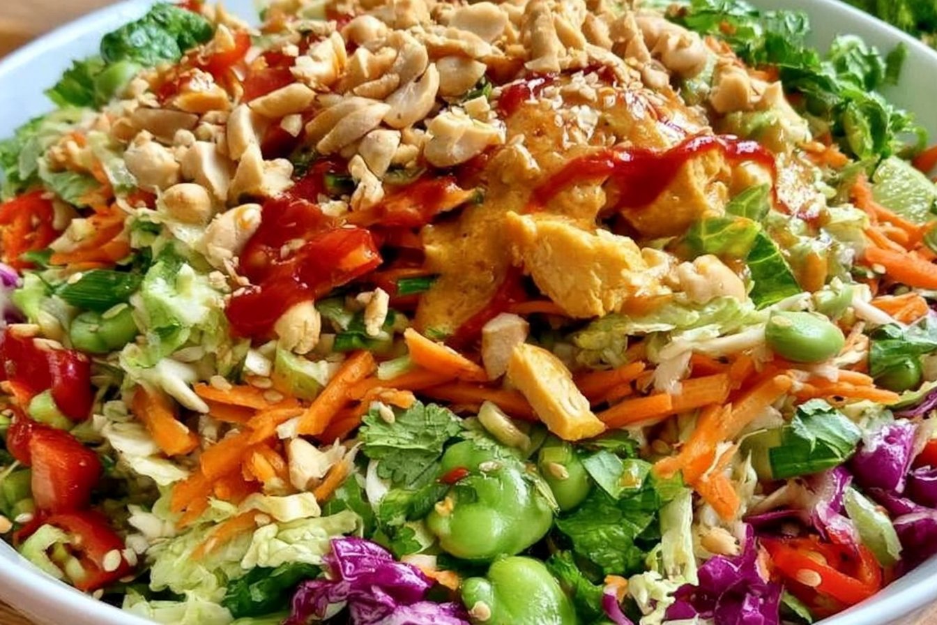 Asian Chicken Crunch Salad