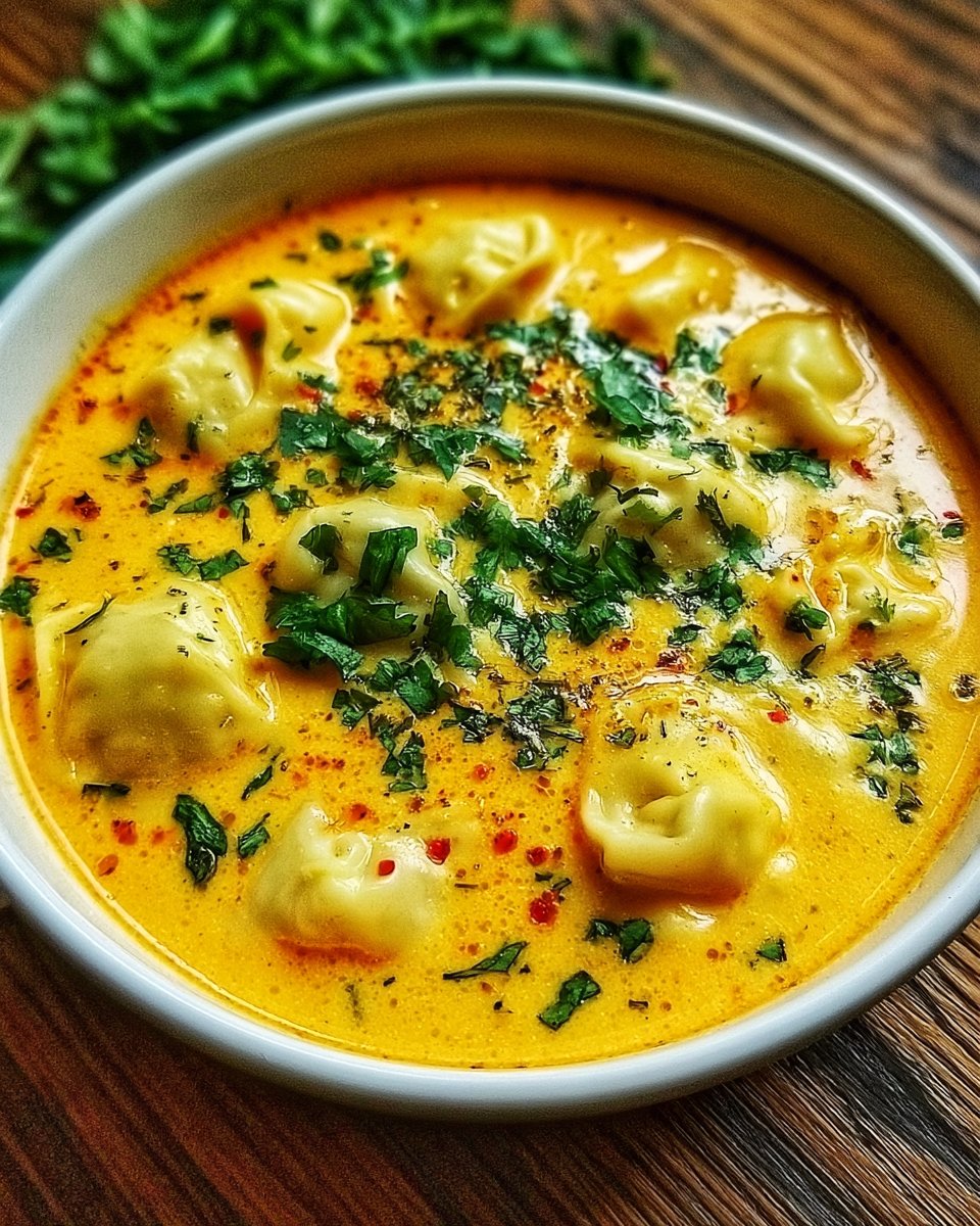 Creamy Thai Dumpling Soup: Ultimate Recipe for 6 Servings