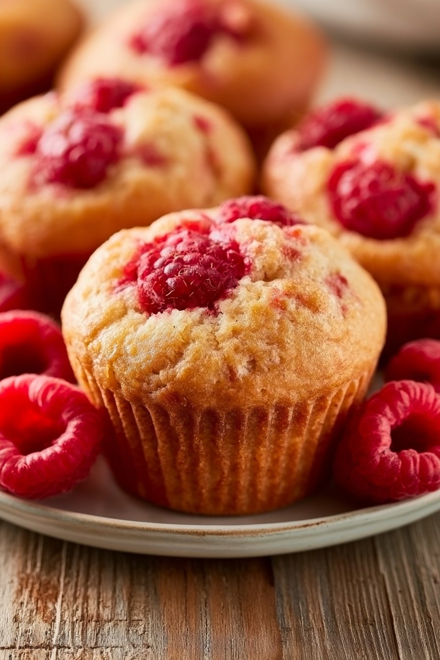 Fresh Raspberry Muffins