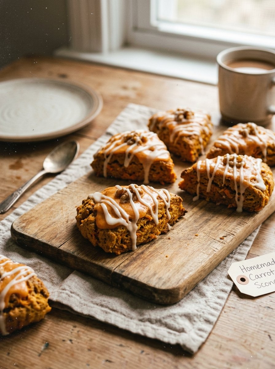 Carrot Cake Scones