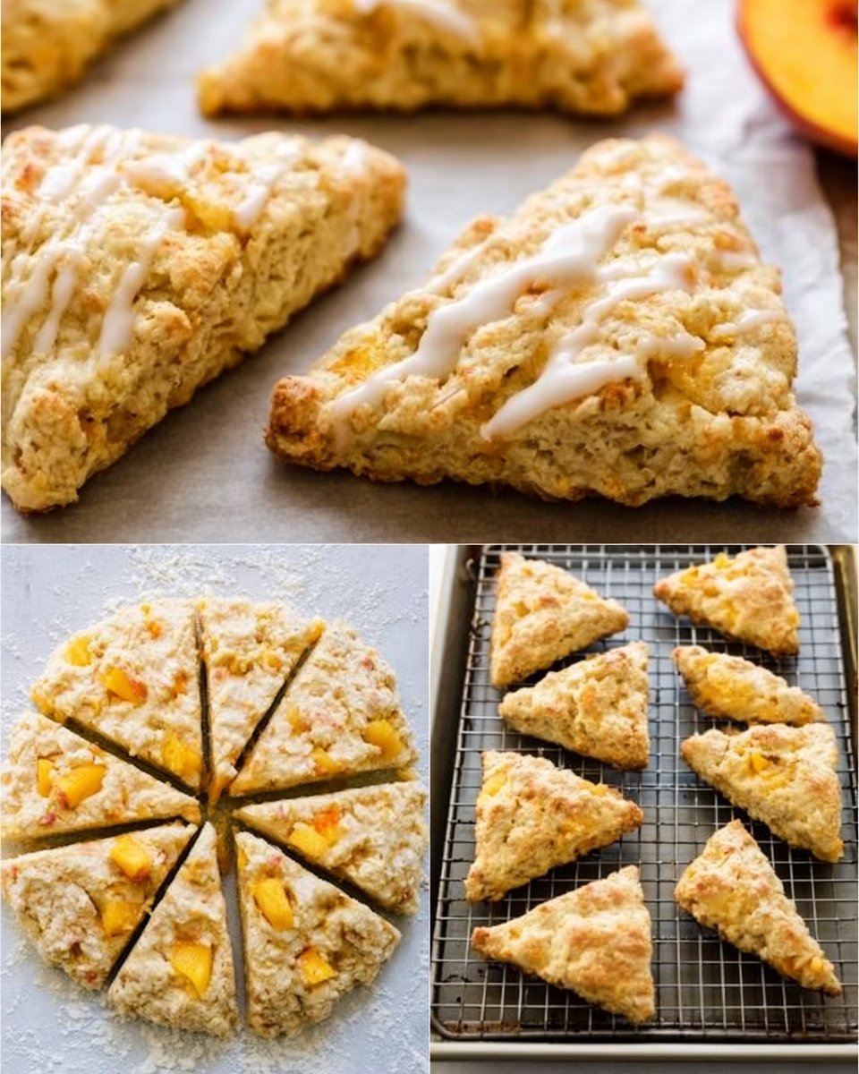 Peach Scones