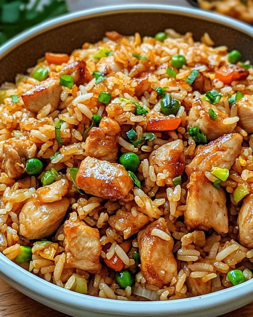 Bang Bang Chicken Fried Rice