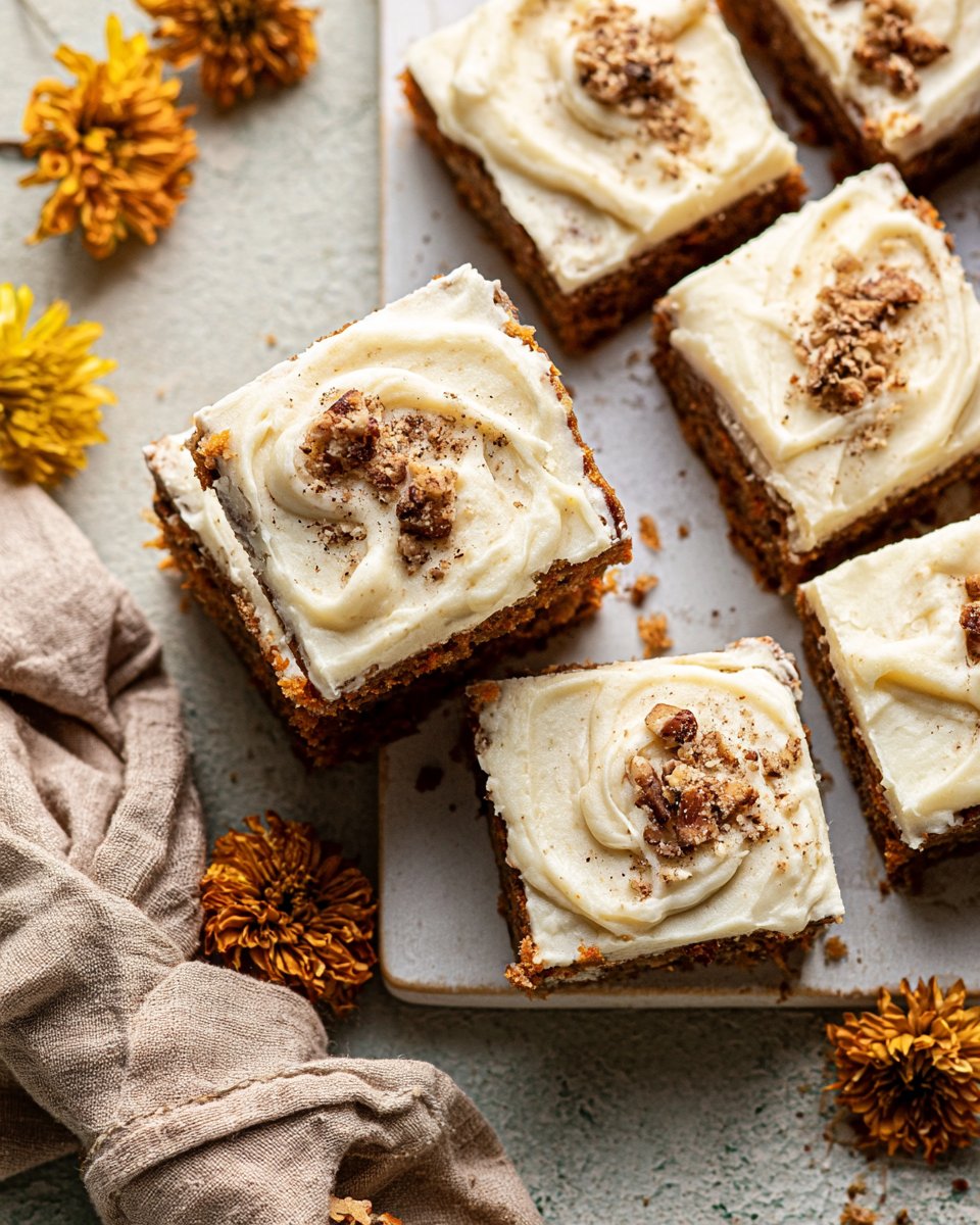 Carrot Cake Bars