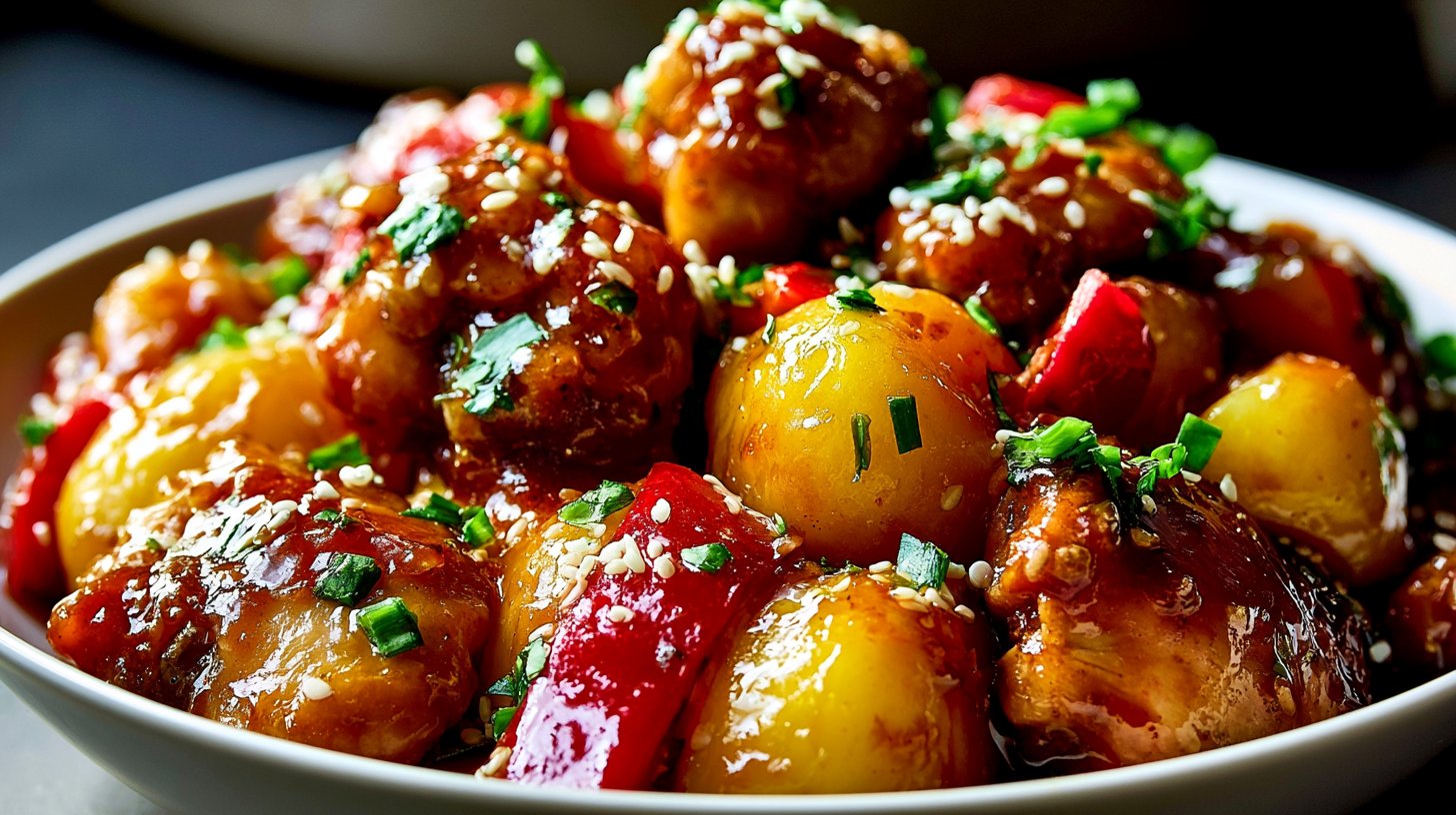Sweet Hawaiian Crockpot Chicken