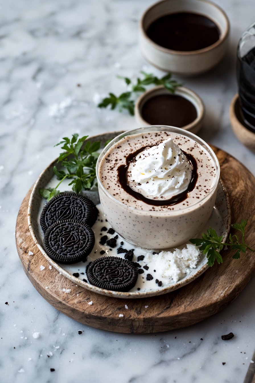 Cookies and Cream Milkshakes
