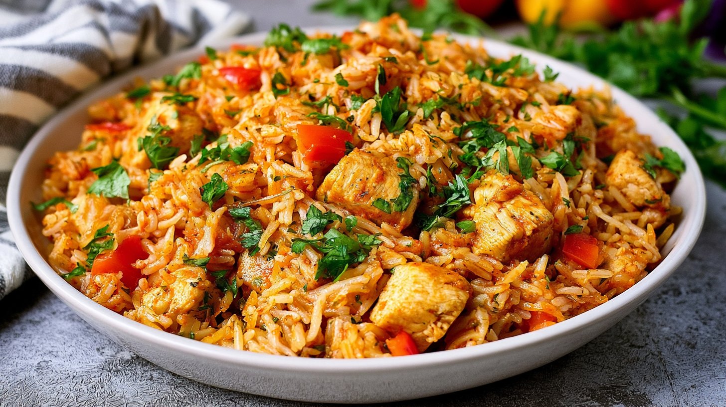 Easy One Pot Chicken and Rice