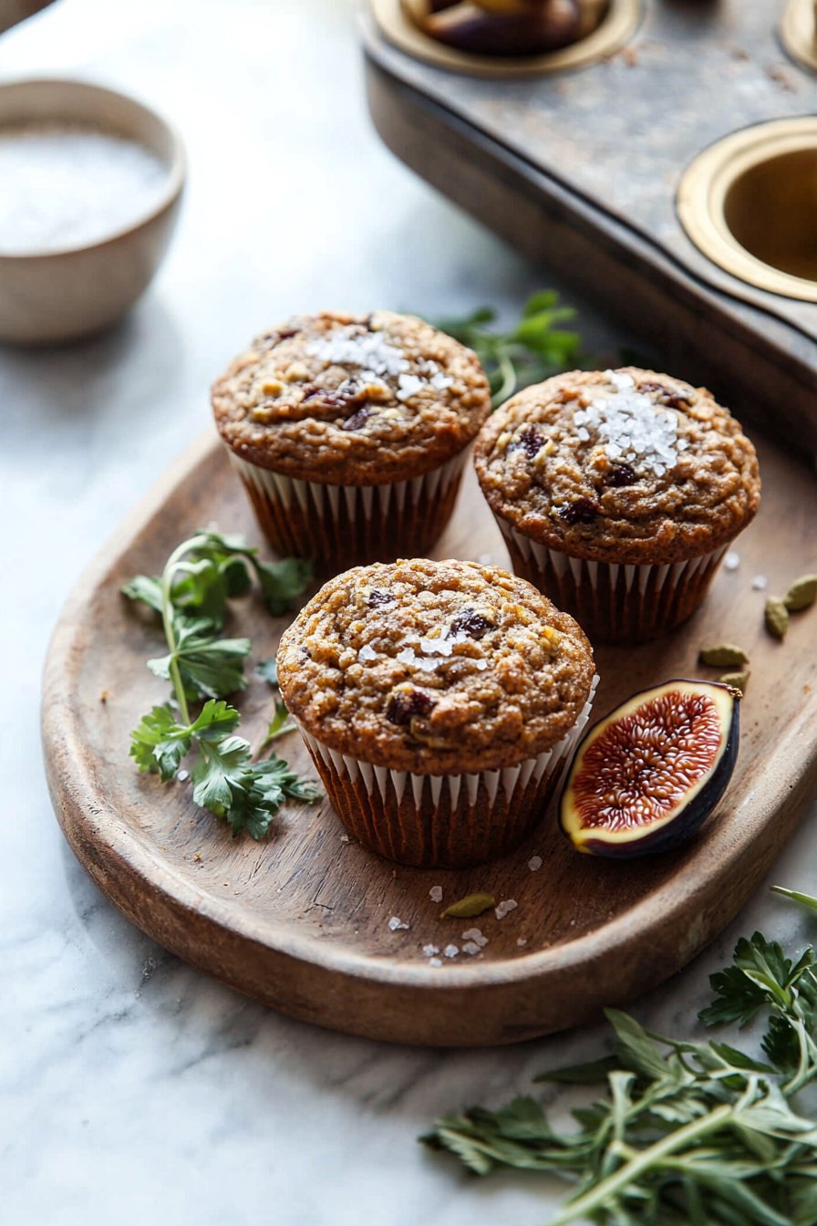 Fig Chai Muffins
