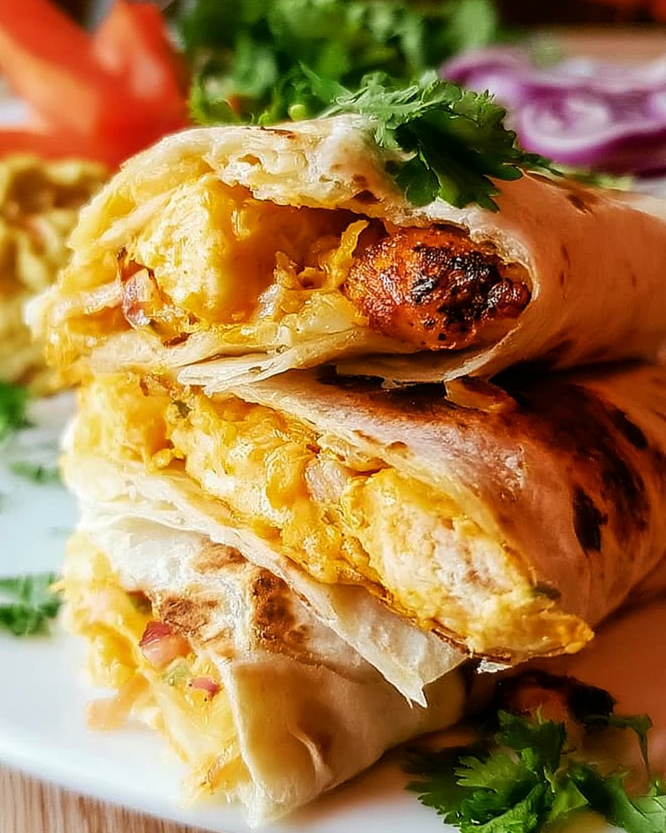 Simple Chicken Wraps