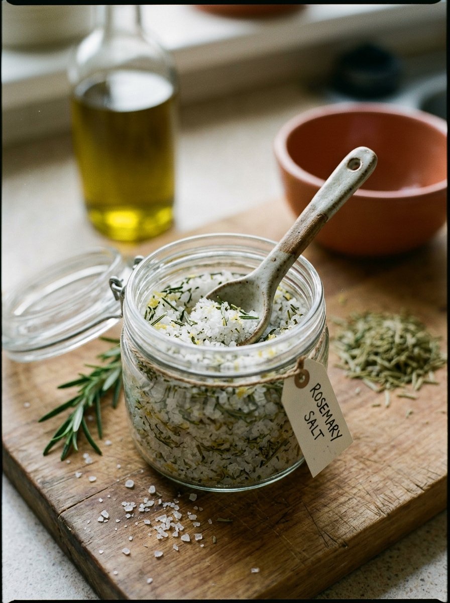 Homemade Rosemary Salt