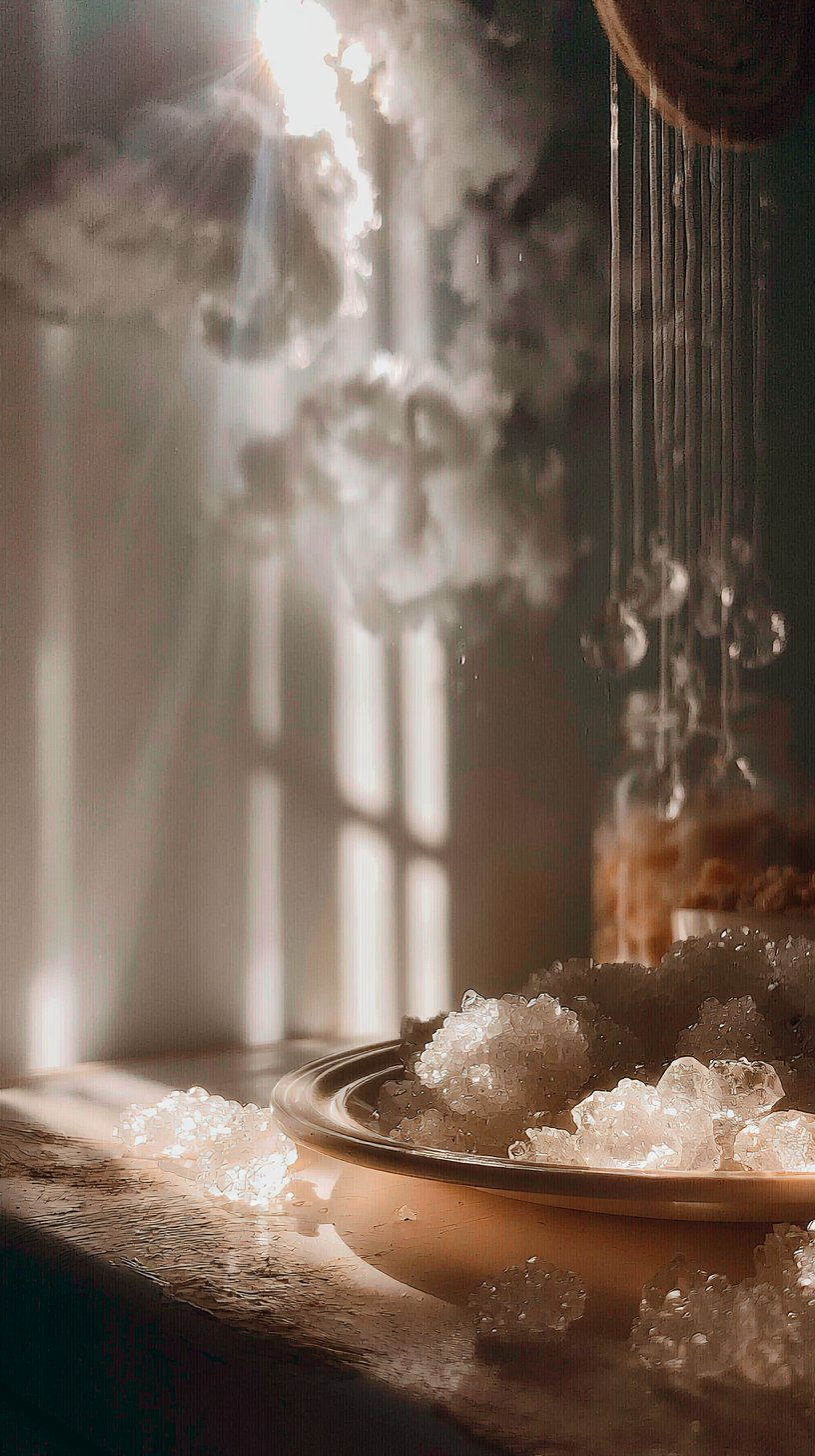 Crystal Cloud Sun Catcher