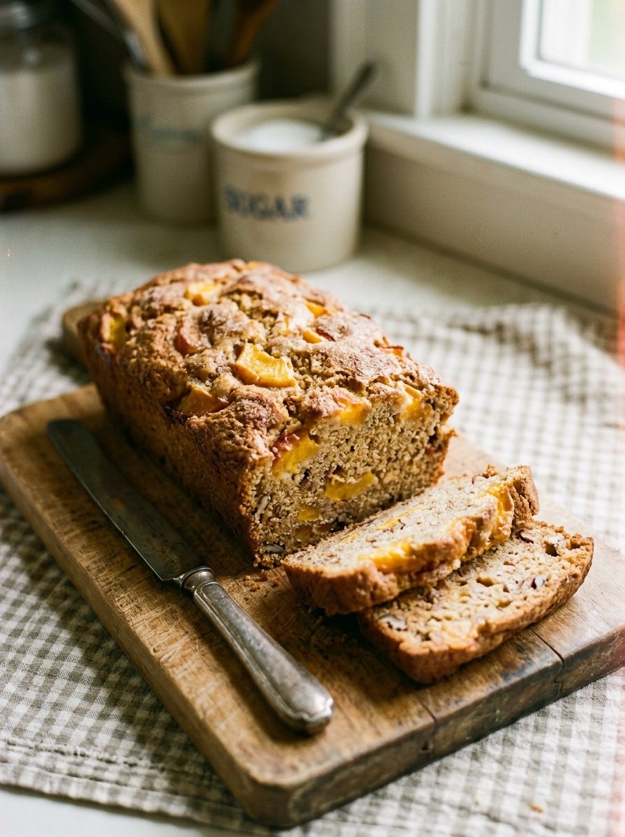 Irresistible Southern Peach Bread