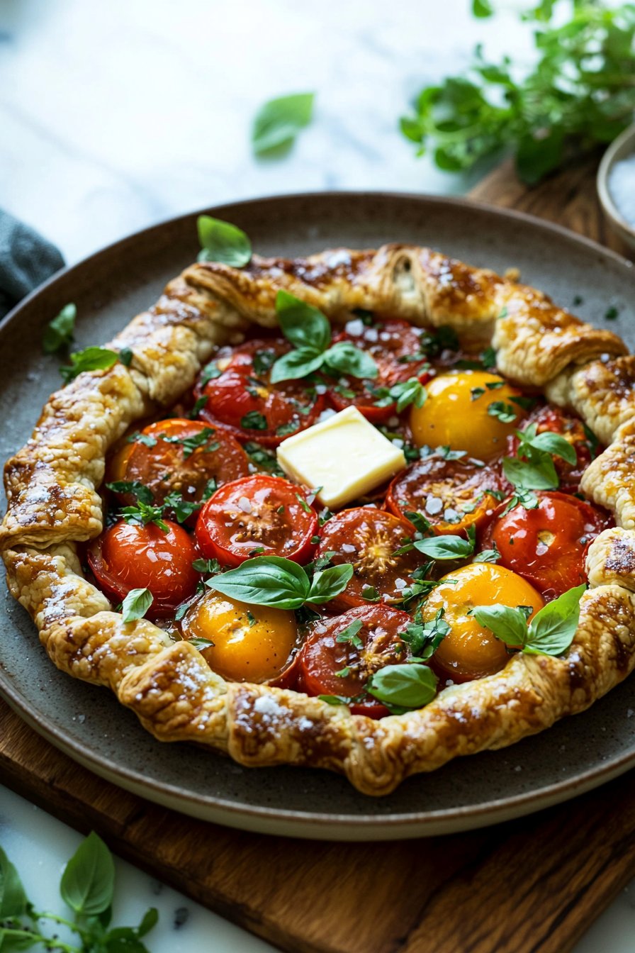 Heirloom Tomato Galette