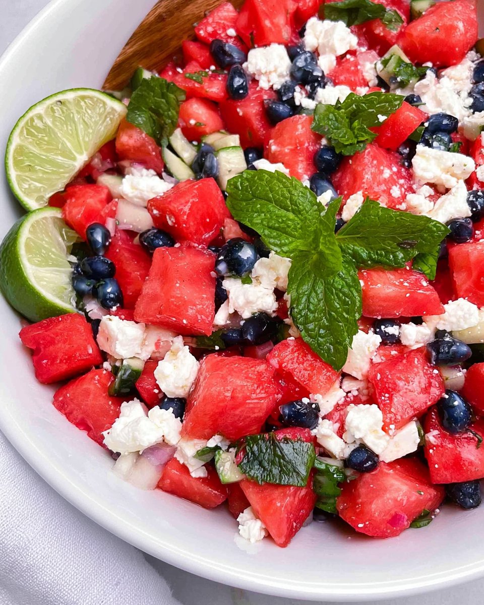 Watermelon Feta Salad