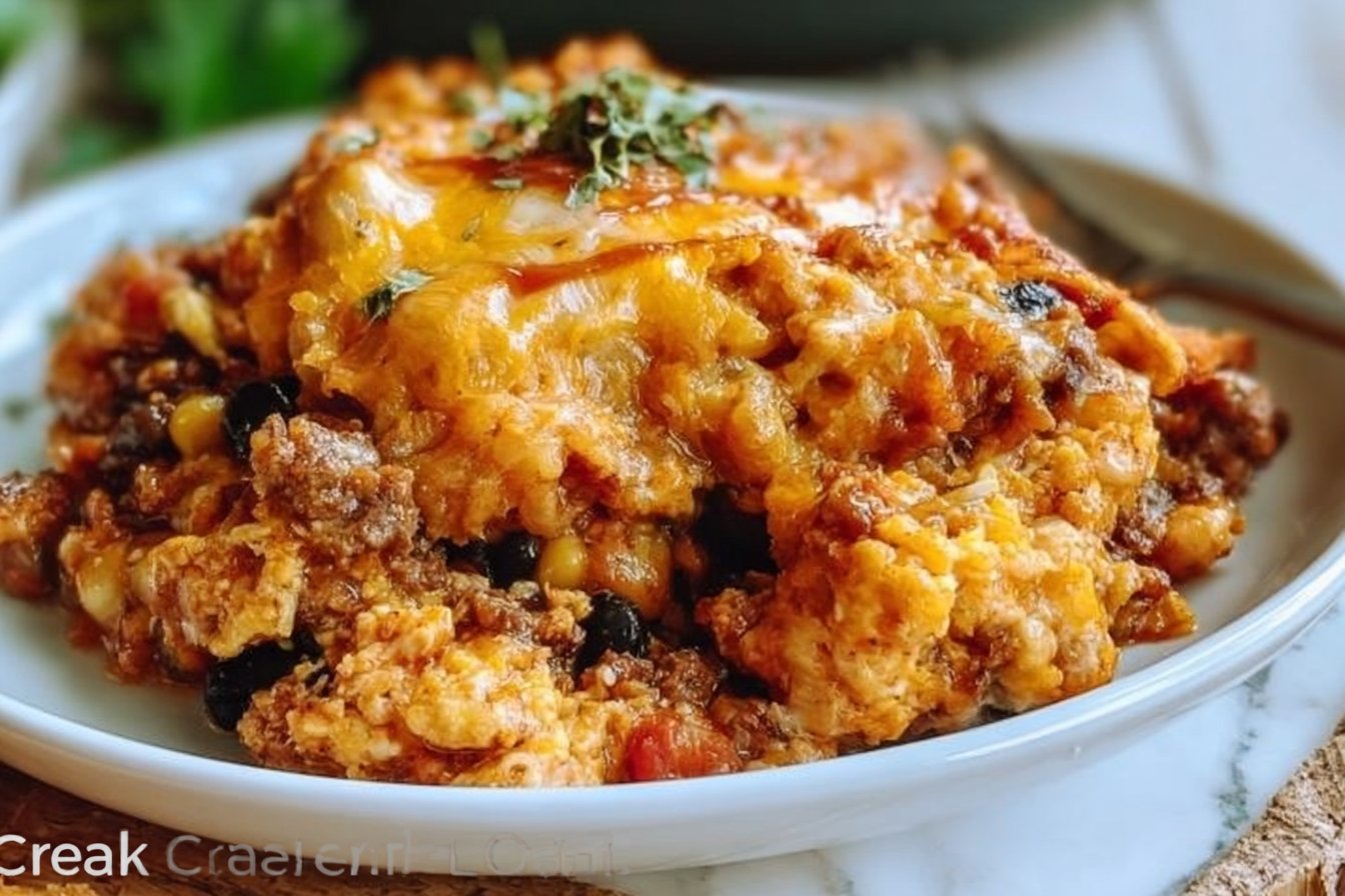 Beef Enchilada Casserole