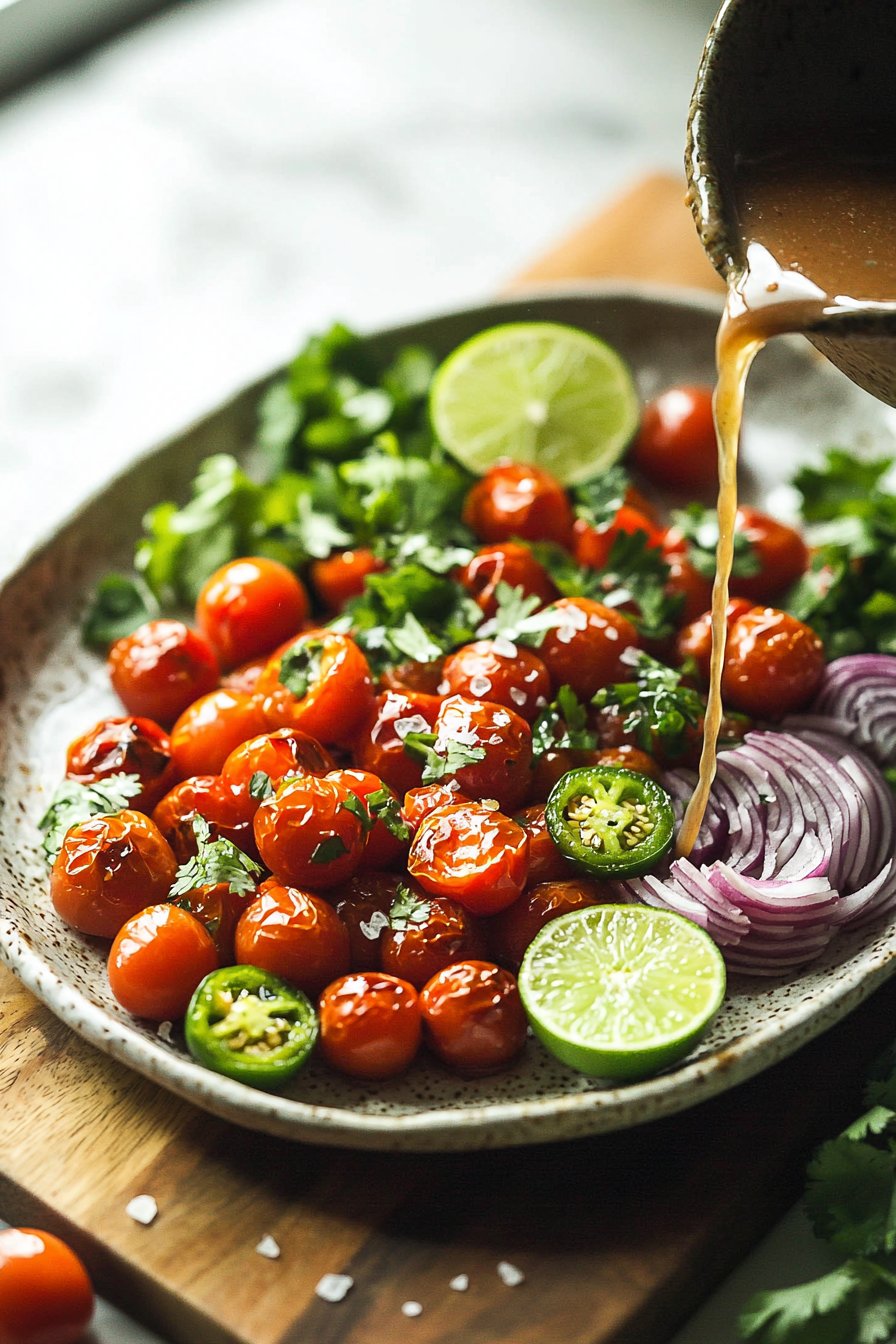 Fire-Roasted Cherry Tomato Salsa