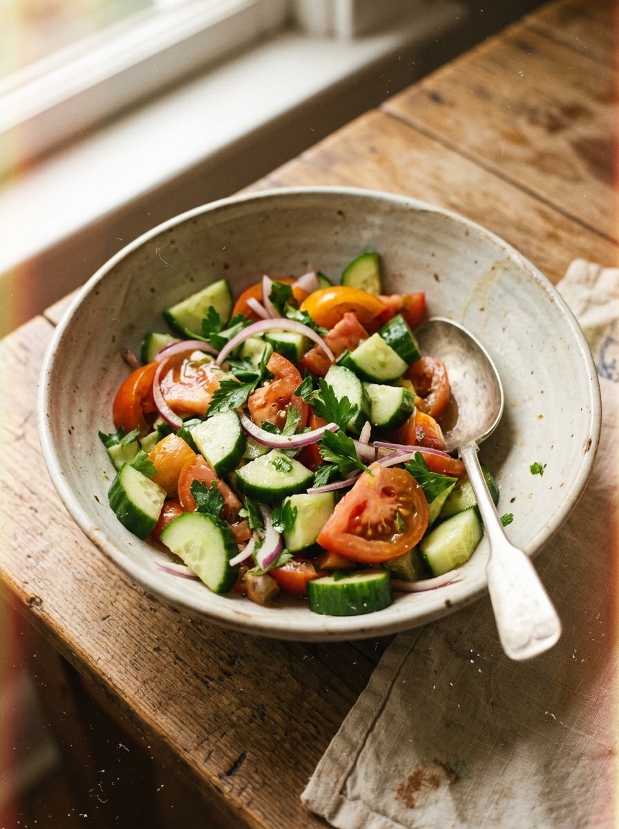 Cucumber Tomato Salad