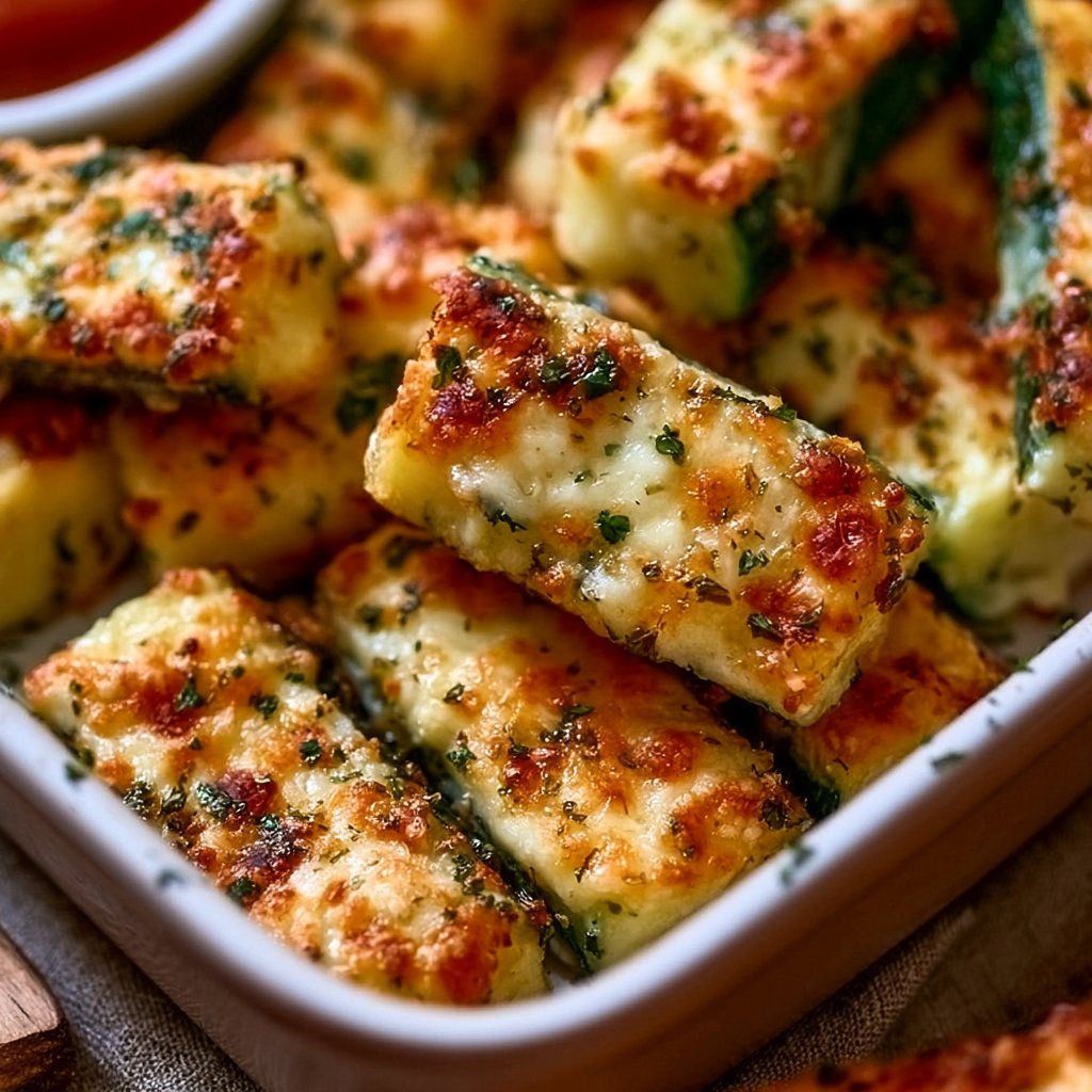 Käse-Zucchini-Stangen