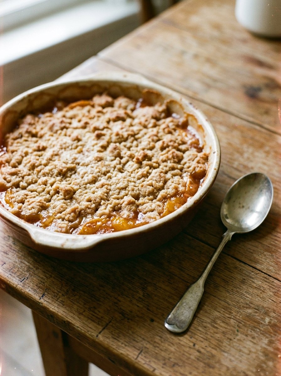 Easy Peach Cobbler