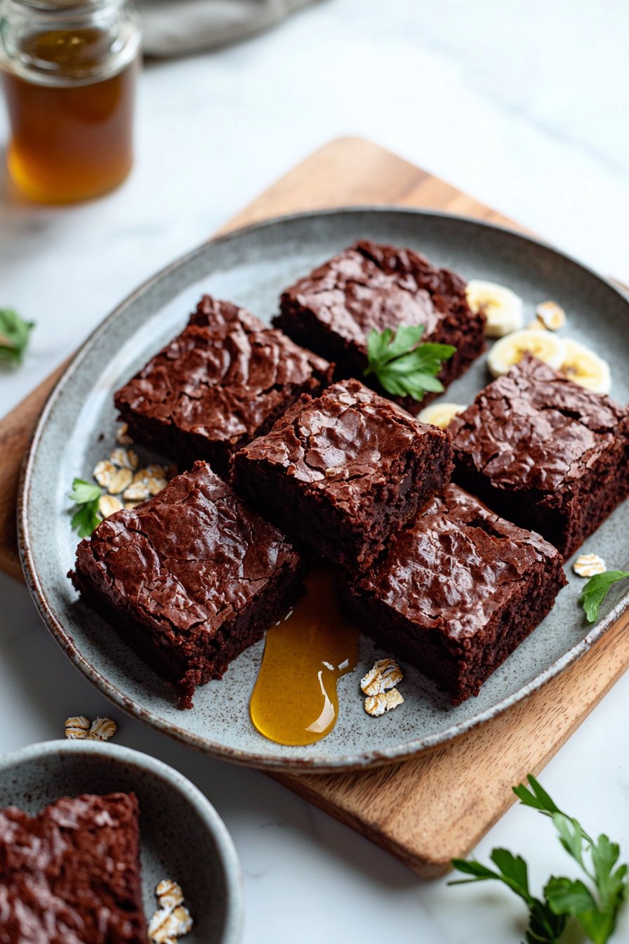 Gesunde Bananen-Brownies