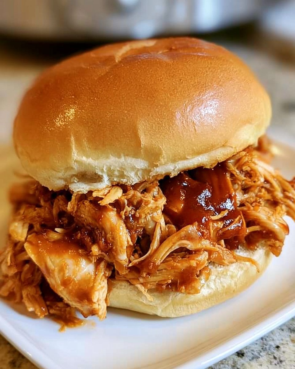 Best Crockpot BBQ Chicken with Easy Pulled Chicken