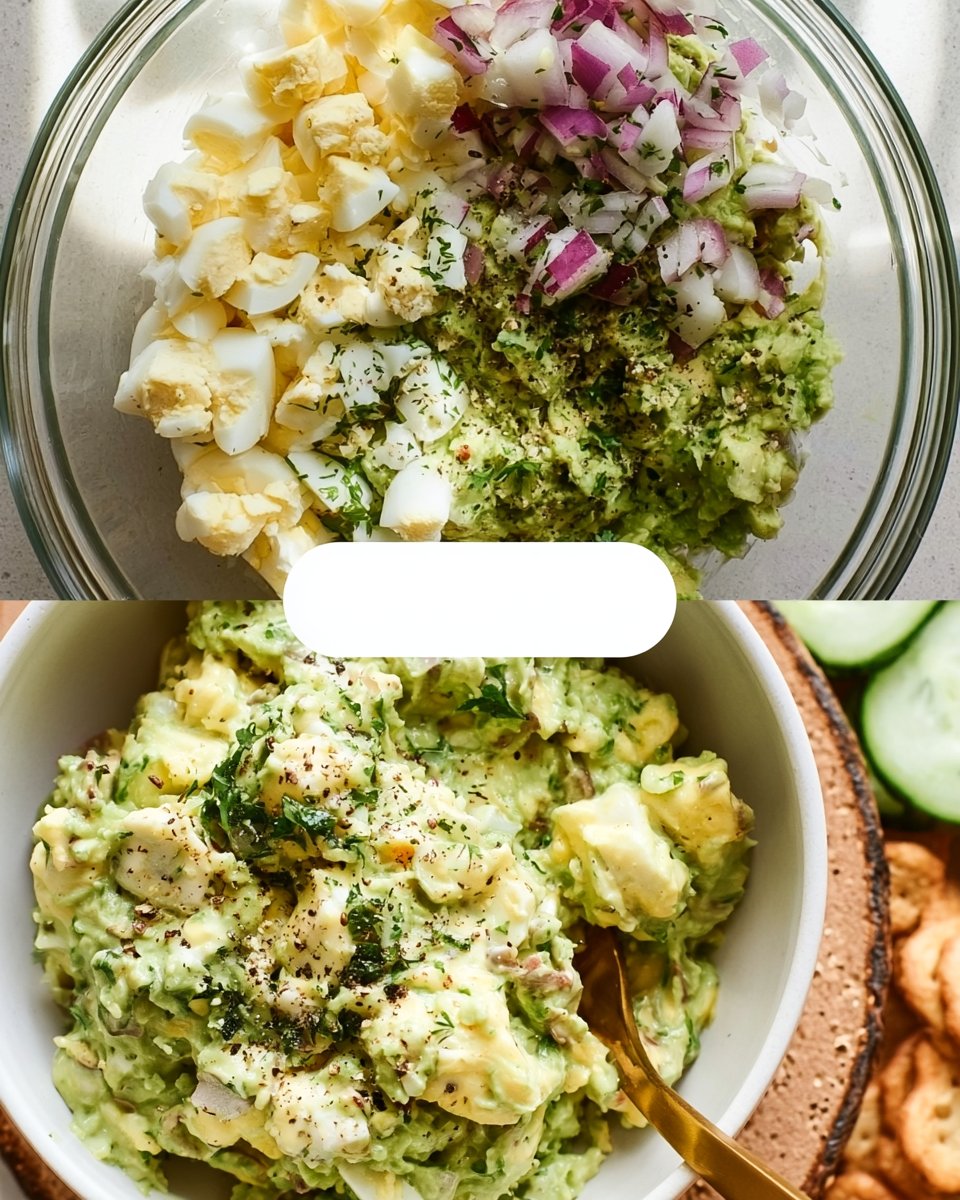 Herbed Avocado Egg Salad for a 10-Minute Lunch