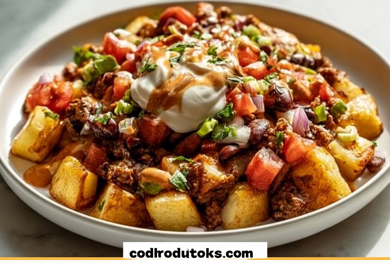 Loaded Potato Taco Bowl