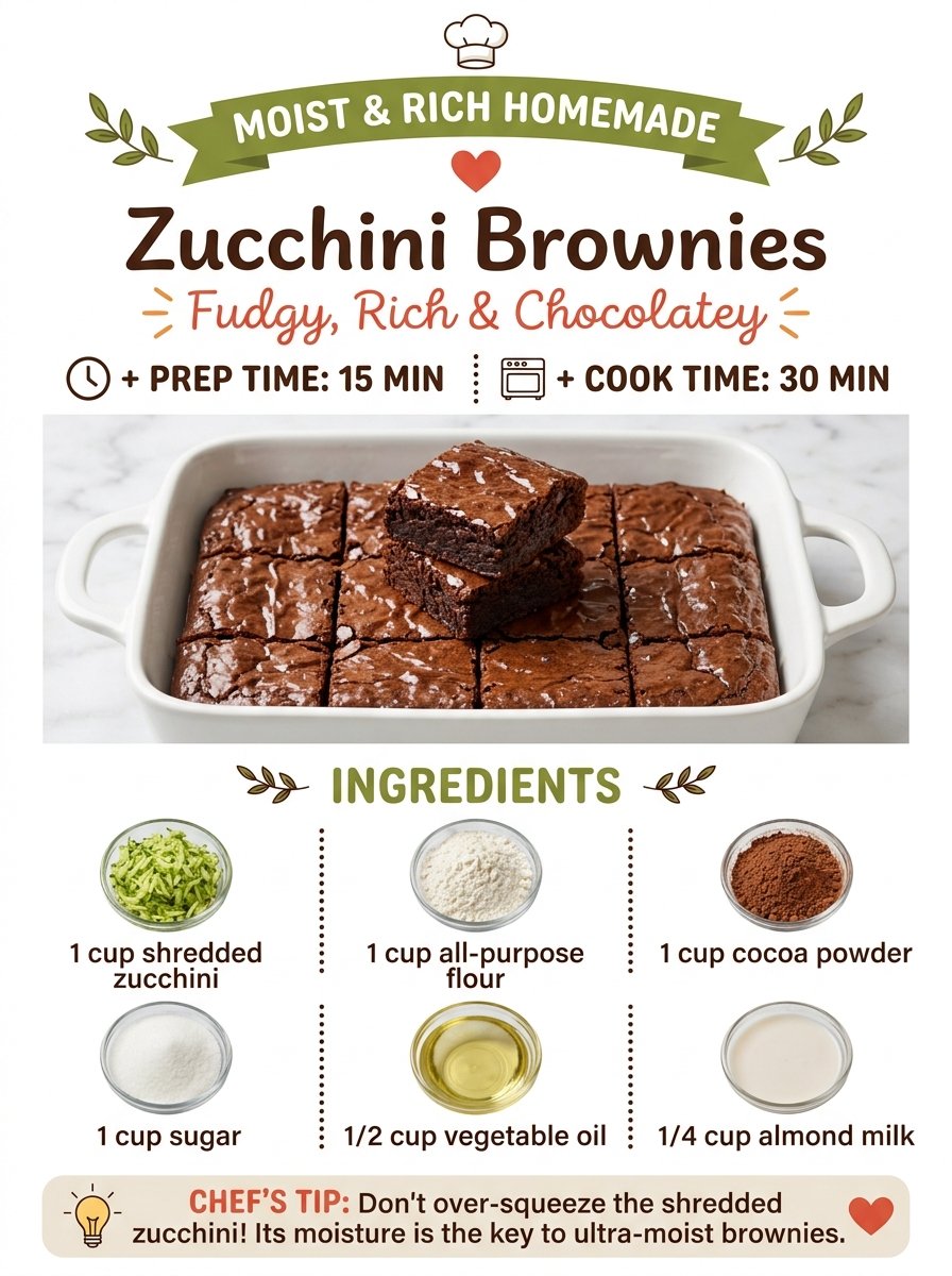 Zucchini Brownies