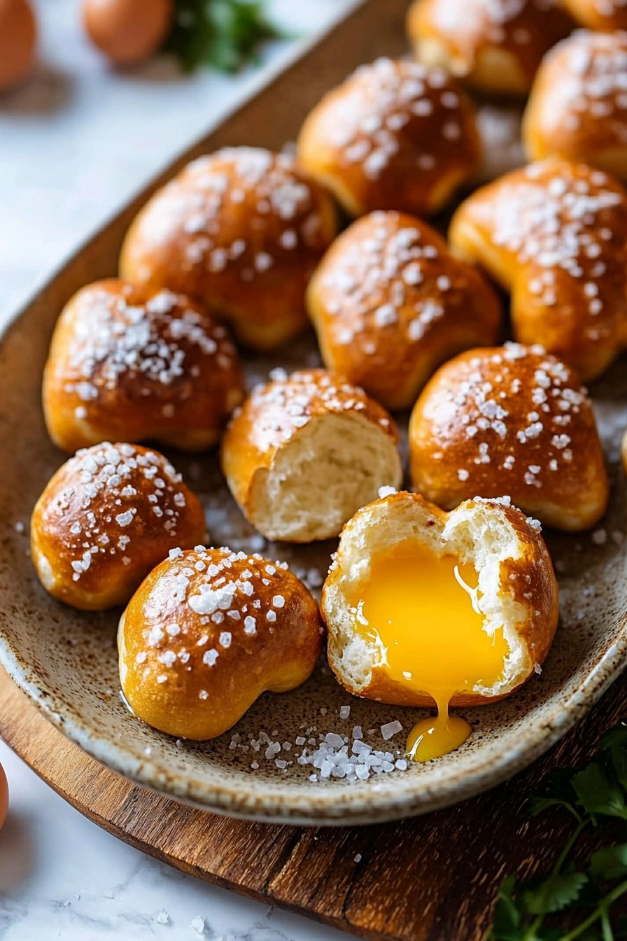 Sourdough Discard Pretzel Bites
