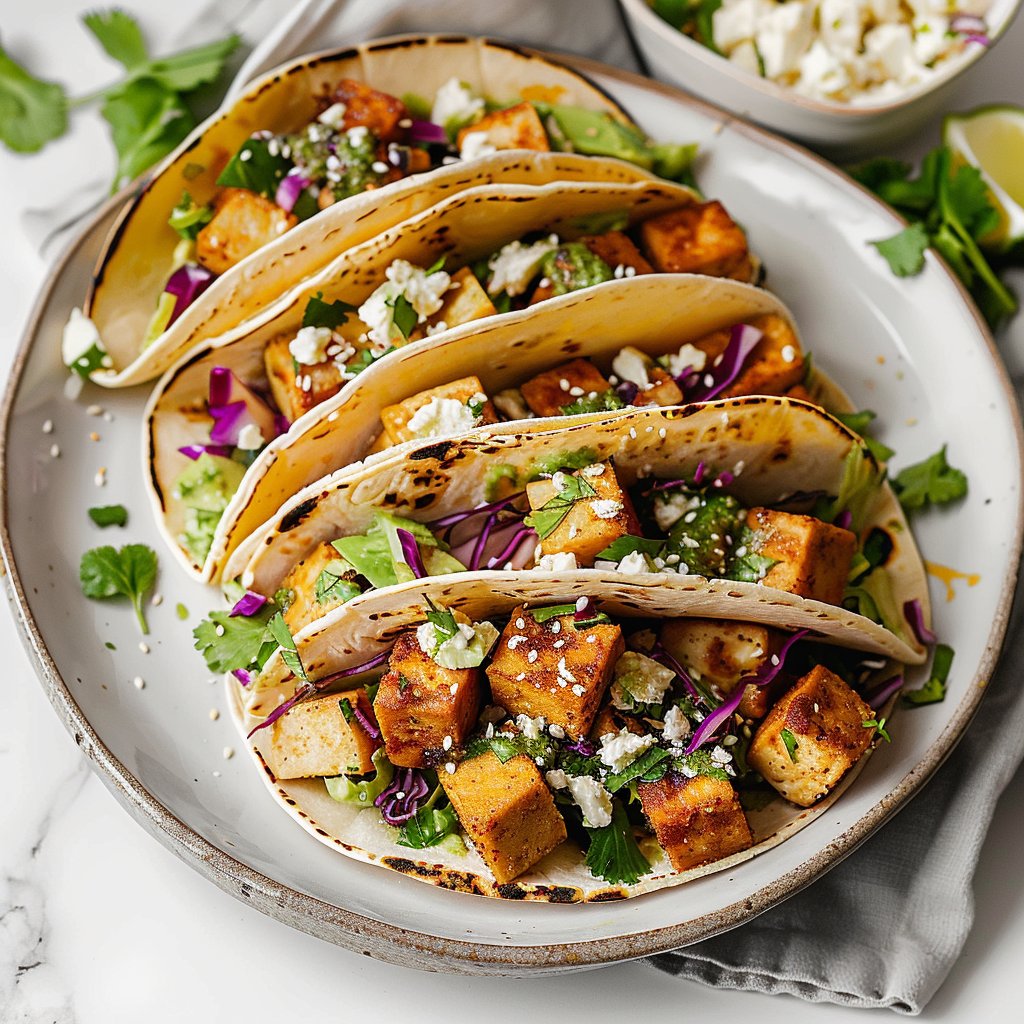 Crispy Tofu Tacos
