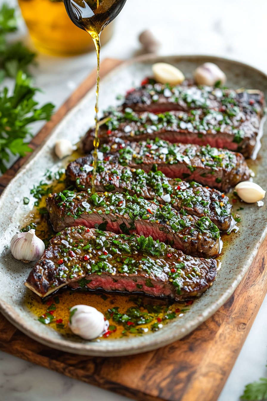 Easy Chimichurri Steak